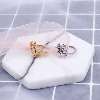 KALEN de Moda de Anéis de Aço Inoxidável Para as Mulheres de Coração o Abraço Com Ambas as Mãos o Ramo de Casamento Bandas Mujer Anillos Jóias Presentes