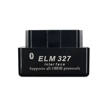 Super Mini ELM 327 Bluetooth V1.5 PIC18F25K80 Mini ELM327 1.5 OBD2 do Carro Ferramenta de Diagnóstico de Suporte J1850 Protocolos Frete Grátis