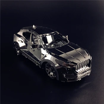 HK NANYUAN 3D Metal Kit Modelo de Luxo Fora-de-Estrada Vehic Assembleia Modelo DIY 3D de Corte a Laser Modelo de Quebra-cabeça, Brinquedos de Menino Adulto Presente