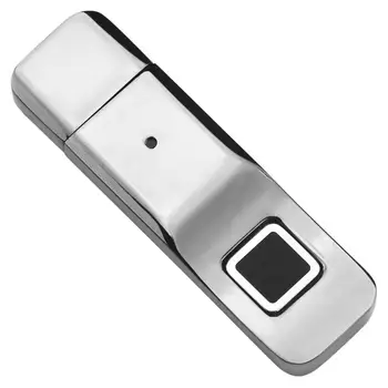 32GB impressão digital de Bloqueio, a Unidade Flash USB Criptografado Pelo Disco de U, Portátil Identificação Rápida de Controle de Memória de impressão digital Bloqueio do Prata.