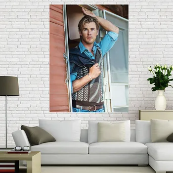 Personalizado Chris Hemsworth Cartaz De Parede Para Sala De Arte Do Cartaz Decoração De Lona De Tecido De Pano Sem Moldura Morden A Decoração Da Casa A12.2