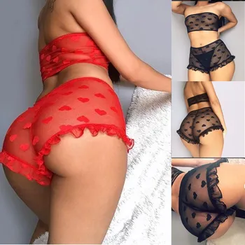 Sexy, Exótico Conjuntos de Mulheres de Lingerie em Renda Roupa de Boneca Underwear, Sleepwear G-string Loja