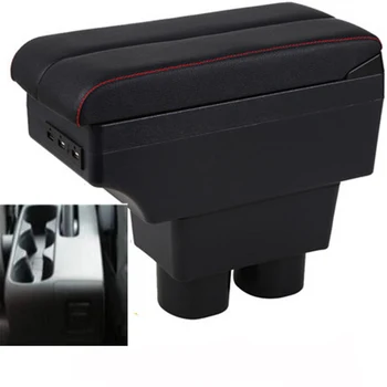 Para a TOYOTA RUSH apoio de BRAÇO em apoio de braço, caixa central de conteúdo de caixa de interior Braços de Armazenamento de carro-acessórios styling parte com USB