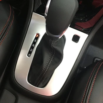 Para Buick Encore 2016 2017 2018 ABS Matte Carro botão de mudança de marcha moldura de painel de Decoração tampa da guarnição de carro acessórios de estilo 1pcs