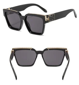 JASPEER Nova Praça de Luxo, Óculos de sol das Mulheres dos Homens de Moda UV400 Óculos de Muito Luxo Original Vidro de Moda de Óculos de Sol Para Homens