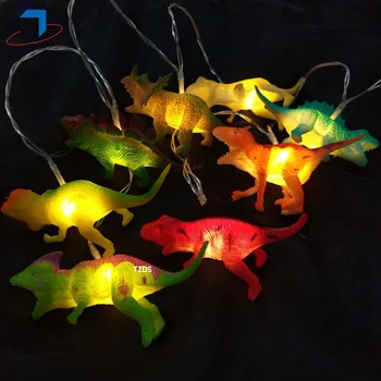 8leds AAA Bateria LED tamanho grande Dinossauro Luzes para Férias Seqüência de Luzes dos Namorados Decoração de Casamento Lâmpada LED