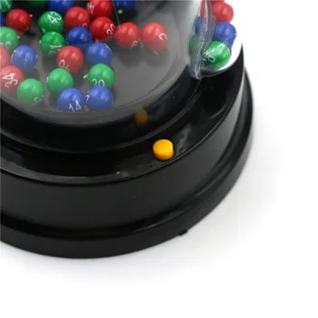 Eléctrica Número De Sorte Pegando Máquina De Loteria De Bingo, Jogos De Agitar Sorte Bola Novidade & Mordaça Brinquedos De Presente Para Crianças Para Adultos