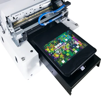 DTG Impressora A3 Impressora Para T-shirt Multicor Tecido Máquina de Impressão
