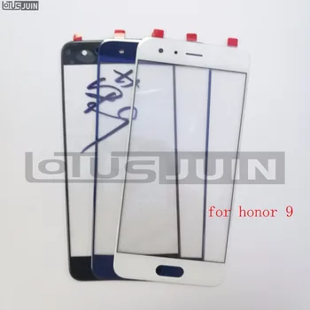 10pcs original Para o Huawei Honor 9 Frontal Externa tampo de Vidro Lente Tela de Toque Substituição do Painel