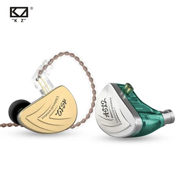 KZ AS12 6BA Unidade Unidades De Ouvido Fone de ouvido 6 Equilibrada Armadura APARELHAGEM hi-fi de Monitoramento de Fone de ouvido Fones de ouvido Auricular KZ AS16 AS10 ZS10 CCA C16