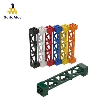 BuildMOC 95347 2x2x10 lattice quadro de tijolo Technicle Passagem de Captura Para a Construção de Blocos de Peças DIY Educacional Tech Peças de Brinquedos
