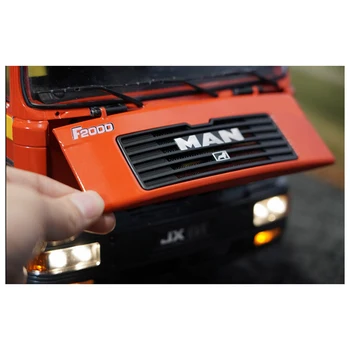 JXmodel 1/14 4x2 Metal Caminhão de Controle Remoto Trailer RC Trator Caminhão de Brinquedos Educativos Homens Criativa de Presente - KIT Versão Prata