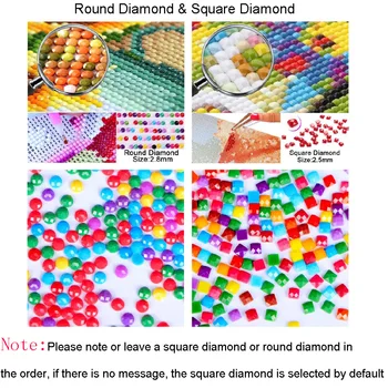 A Senhora gorda 5D DIY Diamante pintura, ponto Cruz Quadrinhos de rodada Completa bordado de Diamante menina conjunto completo quadrado 3D Diamond mosaico de desenhos animados