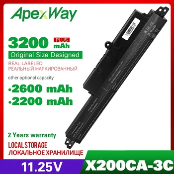 3cell 11.25 V Laptop Bateria Para ASUS X200CA X200M X200MA X200CA X200LA DE 11,6