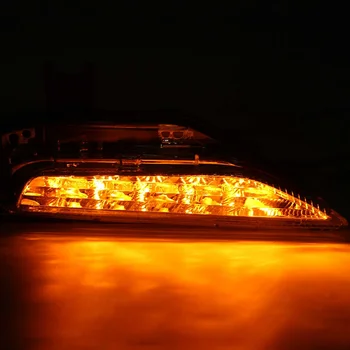 Esquerda/Direita Carro da Frente LED Daytime Running Light DRL Sinal de Luz a Lâmpada Para o Infiniti Q50 Modelo Sport-19 261354GA1A 261304GA0A