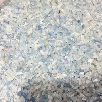 100g de água-marinha Natural de pedras de Cristal de Quartzo Varinha de Pontos de Cura pedra preciosa Varinha de feng shui, cristais