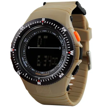 2017 Novo Original dos Esportes dos Homens Relógios LED Digital Militar Assista 50M Impermeável ao ar livre Multifunções Unisex Estudante de Relógios de pulso