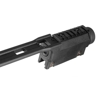 Fogo Lobo Tático rifle âmbito de aplicação 3.5X20 G36 longo alcance para MP5 Metal Visão Weaver Trilho de Montagem Âmbito Alça de Base para a caça