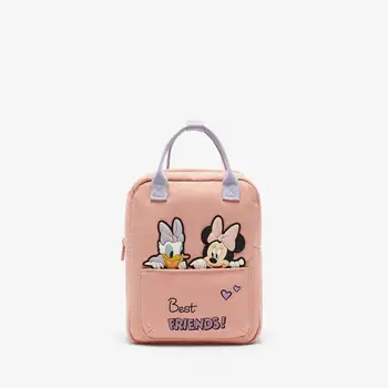 Novo Disney do Rato de Minnie Crianças saco de Desenhos animados mochila infantil do Mickey Mouse Padrão Mochila Saco de Escola para Meninos Menina