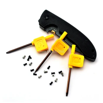 T6 T8 T10 chave de fenda Para Diy-Faca material de Tomada de faca faca dobrável parafuso de Ferramentas de Remoção de Ameixa chave de fenda
