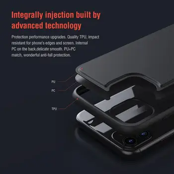 NILLKIN Magia Pro Caso Para o iPhone 11 Magnético Forte, Carro de Carregamento sem Fio Suporte para Cobrir Casos de Telefone Para o iPhone 11 Pro Max.