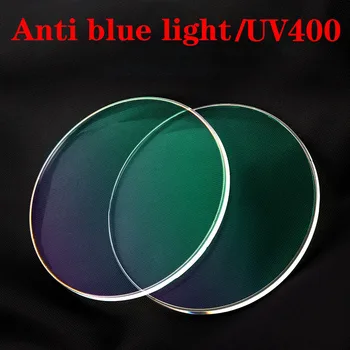 Vazrobe 1.56 1.61 1.67 de 1,74 Índice de Resina de Lentes de Óculos de Miopia de Dioptria Para Computador Revestimento Anti Azul Radiação UV Anti-Brilho