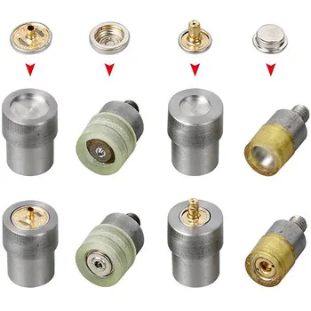 10-15mm 201/633/655/831/501/503# Metal Botões de Molde para o Lado de Pressão Botão de Máquina Ferramenta DIY de Costura Morre Frete Grátis
