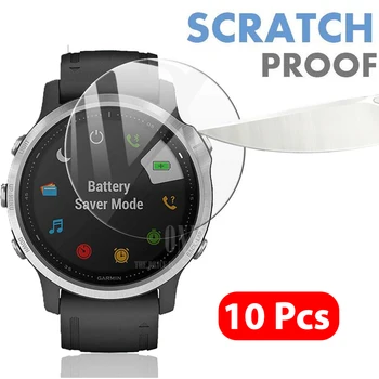 10 Pcs Premium de Vidro Temperado Para o Garmin Fenix 6S Fenix 6S Pro Smartwatch Protetor de Tela à Prova de Explosão Filme Acessórios